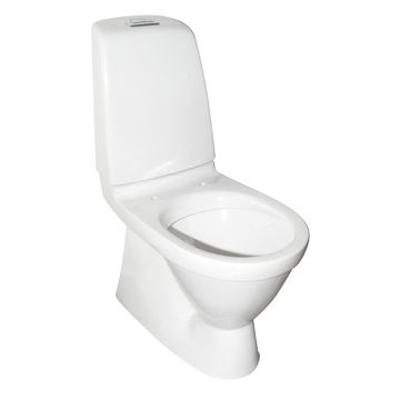 Gustavsberg Nautic 1500 Toilet med skjult S-lås og åben skyllerand (Hygienic Flush)