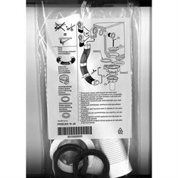 Dansani overløbssæt, passer til alle Marmorvaske