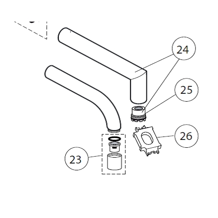 Børma Luftblander til A6 M21,5x1-A (nr. 25)