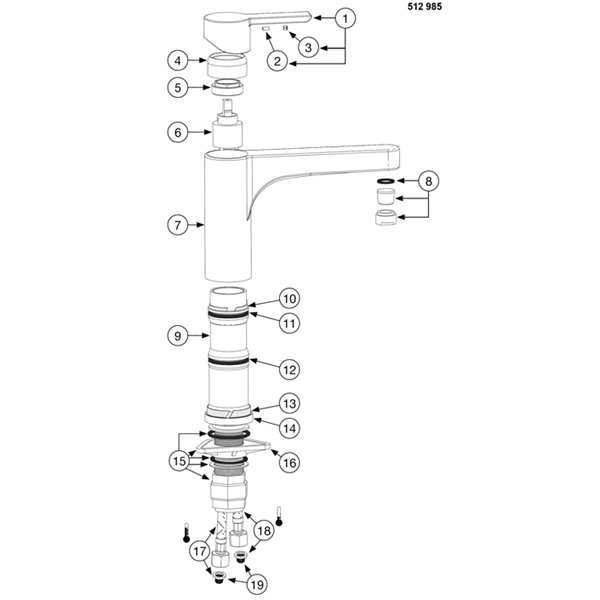 Blanco Pylos reservedele - Klik i vælgeren 