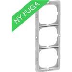 Teknisk monteringsramme for FUGA SOFT, CHOICE &amp; PURE designrammer 3 modul
