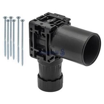 Uponor Koblingsdåse M7A Q&amp;E enkelt messing