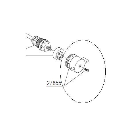 Damixa Temperatur Reguleringsgreb Krom