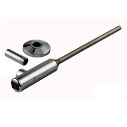 Strømberg Ravigo-elpatron med afbryder - Krom - 400w