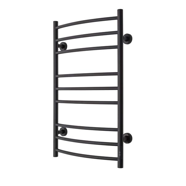 TVS Eldo 9 el håndklædetørrer med timer, Sort 860x530mm