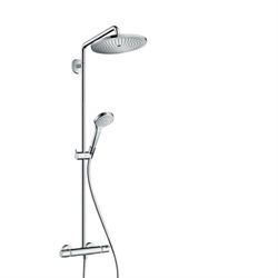hansgrohe Croma Select S Showerpipe 280 1jet med termostat - krom