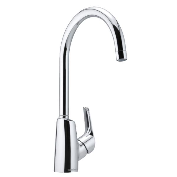 Damixa Rowan køkkenarmatur med høj tud i krom