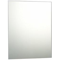 Spejl 56 x 39 cm med matslebne kanter