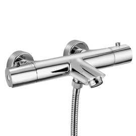 Strømberg Ligro termostat kar-/brusebatteri, krom