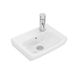 Ifö Spira håndvask 415 x 310 mm. Hanehul til højre