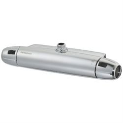 FMM 9000E II sikkerhedsarmatur Med afgang opad, krom