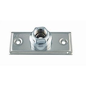 FMM Enkelt væggennemføring G1/2 D:Ø15 rustfri Typegodkendt