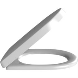 Villeroy & Boch O.Novo WC-sæde med låg, hvid, faste beslag