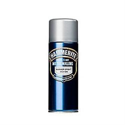 Hammerite Hammer-effekt Spray Sølv grå - 400 ml