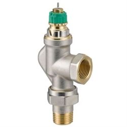 Danfoss RA-DV UK radiatorventil. Omvendt vinkelløb. 1/2''