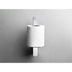 Unidrain ReFrame toiletrulleholder reserve i poleret stål