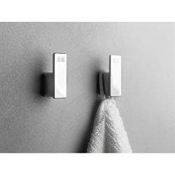 Unidrain ReFrame håndklædekrog poleret stål