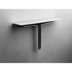 Unidrain Reframe sæbehylde med bruseskraber, Blank