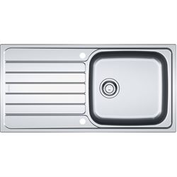 Franke Spark SKX 611-100 Rustfri stål køkkenvask, vendbar 100cm