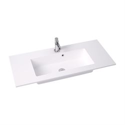 Dansani Minore vask 100,2 cm i hvid mat