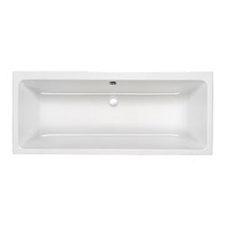Strømberg Quantum Badekar, to ryglæn, Sanitetsacryl - 1800x800 mm
