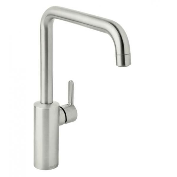 Damixa Silhouet 1-grebs køkkenarmatur i steel (PVD)