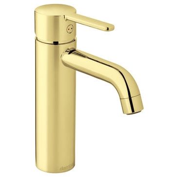 Damixa Silhouet Håndvaskarmatur - medium - poleret messing (PVD)