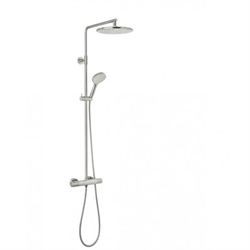 Damixa Silhouet Brusesystem med Termostat, Steel (PVD)