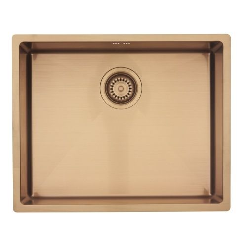 Lavabo Kubus 500 soft køkkenvask i Kobber/amber