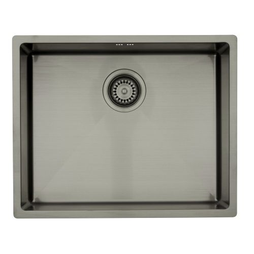 Lavabo Kubus 500 soft køkkenvask 540 x 440 mm i Gunmetal