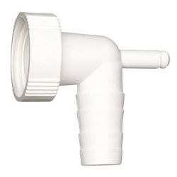 Afløbsstuds 3/4" x 1" omløber og slangestuds med kondenstilslutnings studs