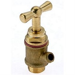 Aftapventil 1/4'' med T-greb