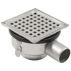 Blücher Square Boligafløb type 310 - Ø50 mm vandret