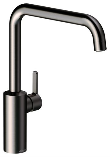 Damixa Silhouet 1-grebs køkkenarmatur i børstet grafitgrå (PVD)