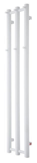 TVS KIRO håndklædetørre 1400 x 265mm, Hvid