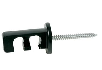 Lampeophæng med skrue sort