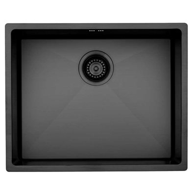 Lavabo Kubus 500 Soft Shadow Køkkenvask 54 x 44 cm med sort kurveventil