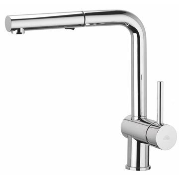 Paffoni Light køkkenarmatur med udtrækstud, Krom