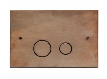 LAVABO Luna Skylleknap for Geberit (Sigma) Cisterne i Bruneret messing