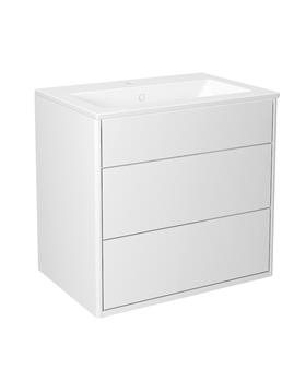 Gustavsberg Graphic møbelpakke m/skuffer, 60x41 cm, hvid