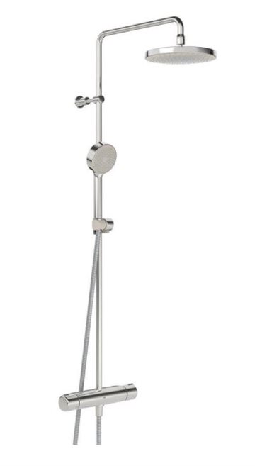 Oras Nova Rain brusesystem m/200mm hovedbruser, krom