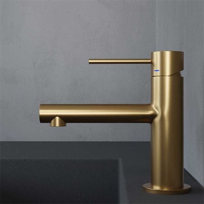 Scandtap Steel Vertex Sand Håndvaskarmatur (messing look)