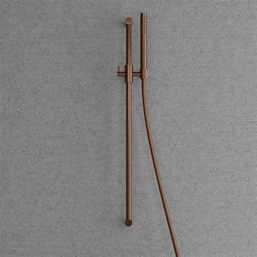 Scandtap Steel Pleasure 1 brusestangssæt - Amber (kobber look)