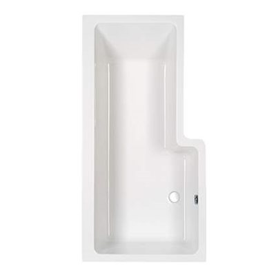 Strømberg Quantum Showerbath Badekar, 170x85 cm - Venstrevendt