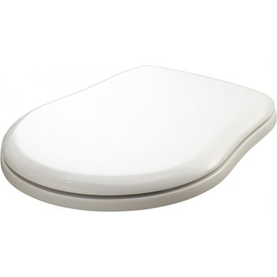 Lavabo Retro toiletsæde i hvid plast