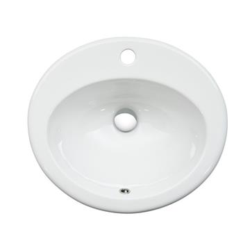Lavabo Rondo 1065 Håndvask 50x45 cm Hvid