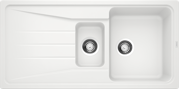 BLANCO SONA XL 6 S UX køkkenvask 100x50,hvid, Vendbar