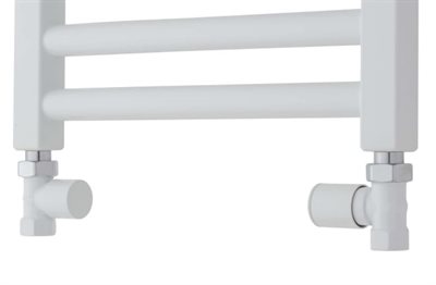 TVS Ligeløbende ventilsæt i hvid