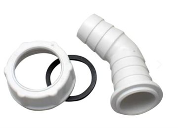 Viega  1" x 3/4" Slangeforskruning 45 grader