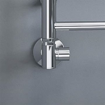 Strømberg Kombiventilsæt, krom, hjørne, ½" muffe